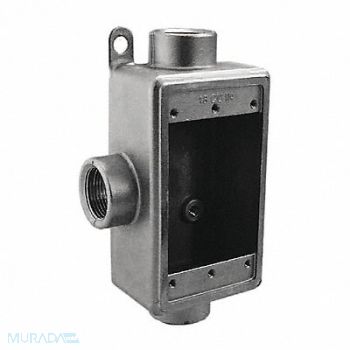 CALBRITE Weatherproof Box 5.90 L 3.5 W 1.80 D, 38AX96