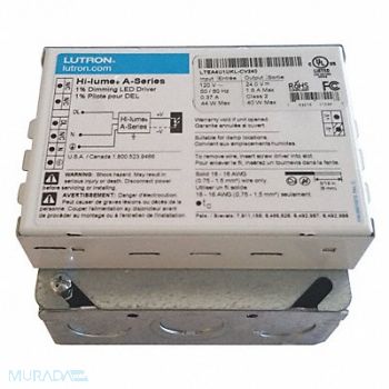 LUTRON LED Driver 120 to 277VAC 24VDC, 38AY08