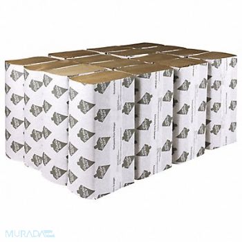 TOUGH GUY Paper Towel Sheets Brown 250 PK16, 38C403