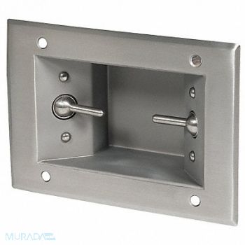 BESTCARE Toilet Paper Holder (1) Roll Brushed, 38C420