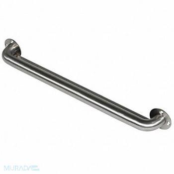 BESTCARE Ligature Resistant Grab Bar SS 24 in L, 38C431