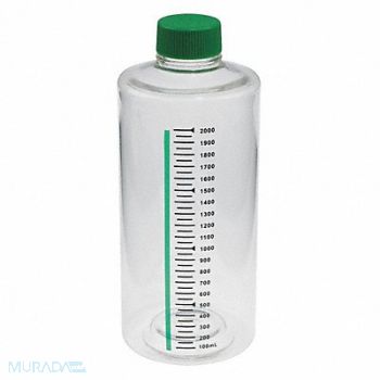 CELLTREAT Roller Bottle 2000mL Vent PK12, 38C761