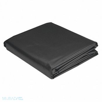 POND BOSS Pond Liner Black PVC 10 ft L 7 ft W, 38CD13