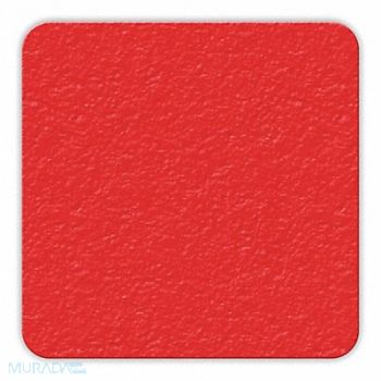 INCOM MANUFACTURING Floor Tape Red 3 inx3 in Square PK25, 38CE88