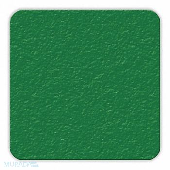 INCOM MANUFACTURING Floor Tape Green 3 inx3 in Square PK25, 38CF11