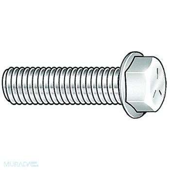 GRAINGER APPROVED Flange Bolts Fastener L 25 mm PK50, 38CP51