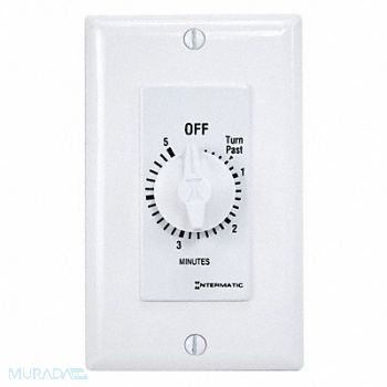 INTERMATIC Timer Spring Wound 5 Min, 38D055