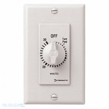 INTERMATIC Timer Spring Wound 30 Min, 38D058