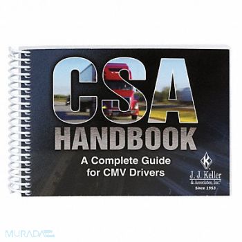 JJ KELLER CSA Handbook 3/4 in H 5-1/4 in D, 38D336