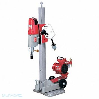 MILWAUKEE Diamond Coring Rig 4.8 hp 20 A 900 RPM, 38D746