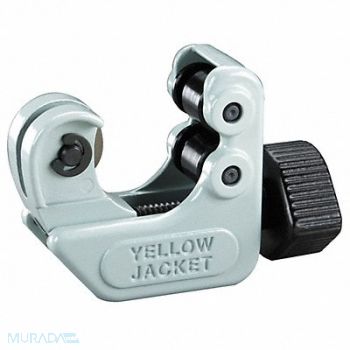 YELLOW JACKET Tubing Cutter 1/4 to 1-1/8 Cut Cap., 38D888