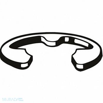 GRAINGER APPROVED Retaining Washer fr Shafts Ext 7mm PK100, 38DP53