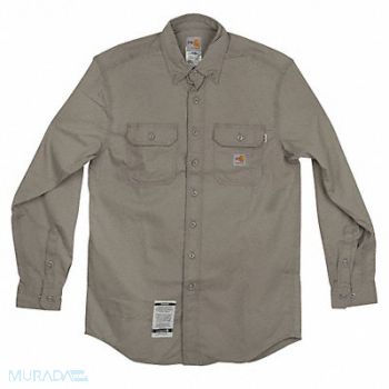 CARHARTT E6404 FR Long Sleeve Shirt Twill Gray LT, 38E523