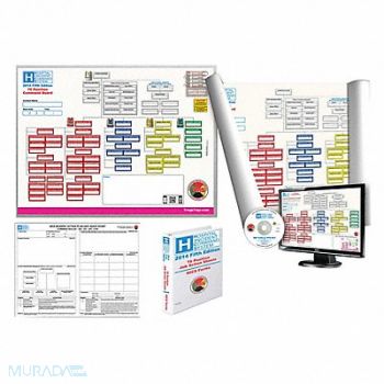DISASTER MANAGEMENT SYSTEMS HICS 2014 Command Board 76 Positions, 38E596