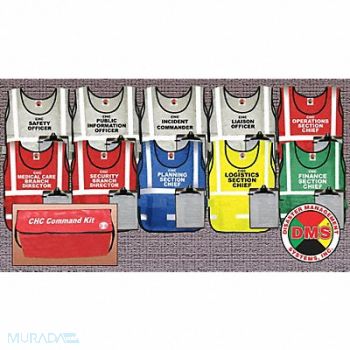 DISASTER MANAGEMENT SYSTEMS Safety Vest Assorted HCIC Universal, 38E604