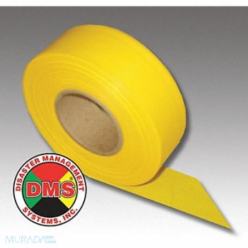 DISASTER MANAGEMENT SYSTEMS Delayed Triage Tape Yellow, 38E638
