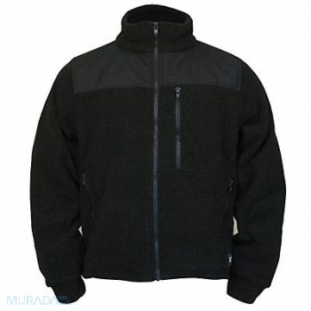 DRAGONWEAR Flame Resistant Jacket HRC2 Black 3XLT, 38E942