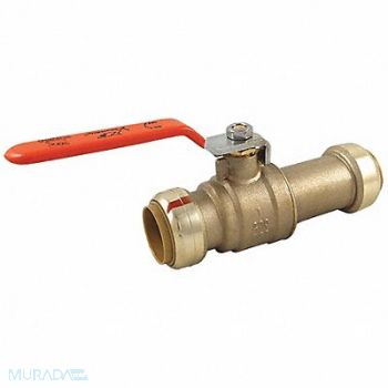 SHARKBITE Ball Valve Brass Push-Fit 1 in 200 psi, 38EG54