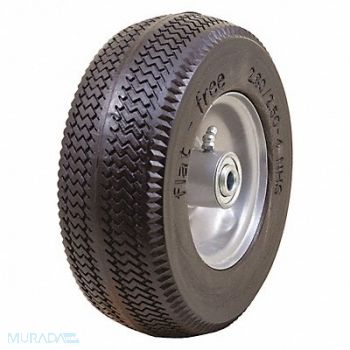 MARASTAR Flat-Free Polyurethane Foam Wheel 8-5/8, 38ER67
