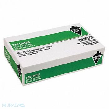 TOUGH GUY Trash Bag 45 gal Clear PK100, 38EU77