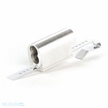 CCL Ratchet Door Lock 1-1/8 in Head Dia, 38EW86