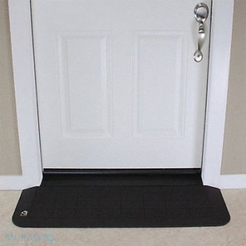 SAFERESIDENTIAL RAMPS ADA Ramp 5In.H 59-1/2In.L 48In.W Black, 38EX79