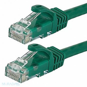 MONOPRICE Patch Cord Cat 6 Flexboot Green 2.0 ft., 38F956