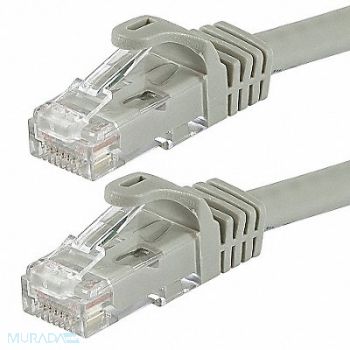MONOPRICE Patch Cord Cat 6 Flexboot Gray 3.0 ft., 38F962