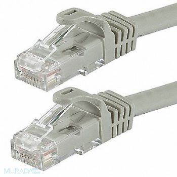 MONOPRICE Patch Cord Cat 6 Flexboot Gray 5.0 ft., 38F969