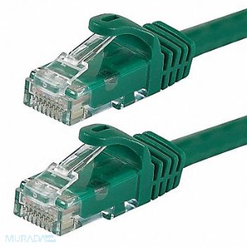 MONOPRICE Patch Cord Cat 6 Flexboot Green 5.0 ft., 38F970