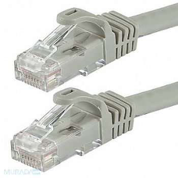 MONOPRICE Patch Cord Cat 6 Flexboot Gray 7.0 ft., 38F976