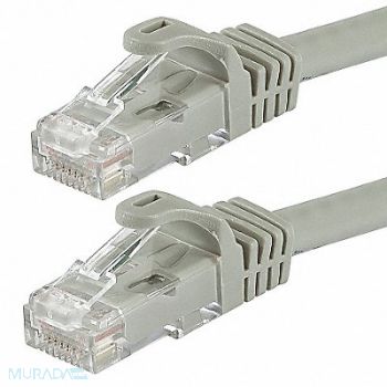 MONOPRICE Patch Cord Cat 6 Flexboot Gray 14 ft., 38F992
