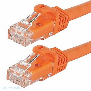 MONOPRICE Patch Cord Cat 6 Flexboot Orange 50 ft., 38G010