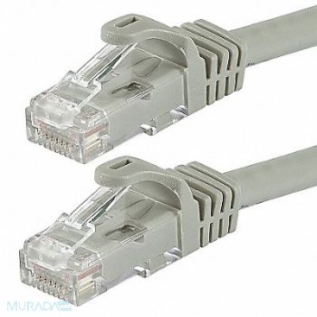 MONOPRICE Patch Cord Cat 6 Flexboot Gray 100 ft., 38G022
