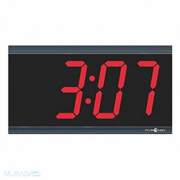 PYRAMID Wall Clock Digital Electric, 38G229