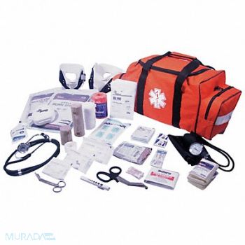 MEDSOURCE Emergency Medical Kit Orange 1-20 people, 38G259