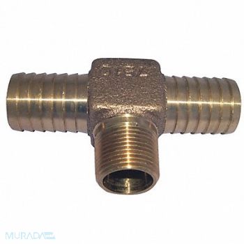CAMPBELL Barbed Hose Fitting Hose ID 3/4 NPT, 38G534