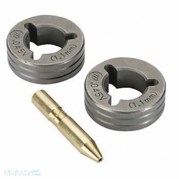 MILLER ELECTRIC MILLER 2pc MIG V-Groove Drive Roll Kit, 38G542