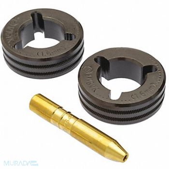 MILLER ELECTRIC MILLER 2pc MIG V-Knurl Drive Roll Kit, 38G544