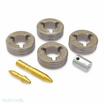 MILLER ELECTRIC MILLER 4pc MIG V-Groove Drive Roll Kit, 38G548