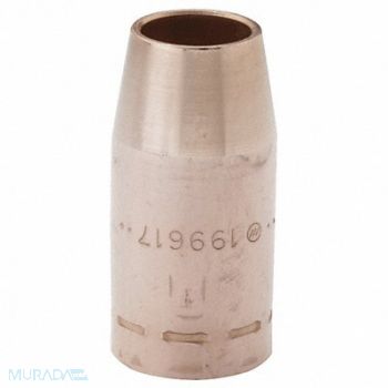 MILLER ELECTRIC MILLER Copper Conical MIG Weld Nozzle, 38G585