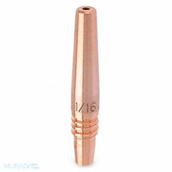 MILLER ELECTRIC MILLER MIG Weld Tapered Contact Tip PK25, 38G592