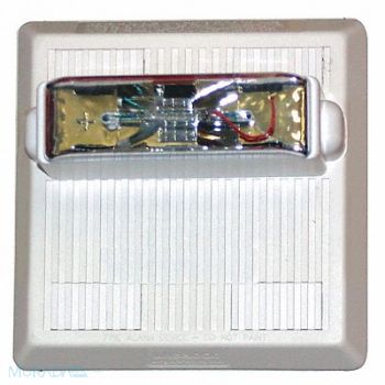 WHEELOCK Multitone Horn 12VDC White No LTR, 38GV07