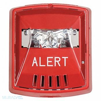 WHEELOCK HornStrobe 12/24VDC Red Alert 8CD, 38GV34