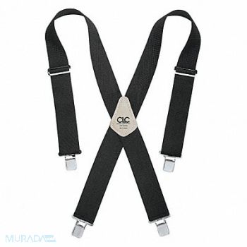 CLC Suspenders Black Adjustable, 38GV38
