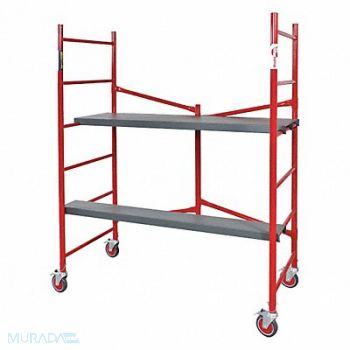 METALTECH Portable Scaffold 6-11/64 ft.L Steel, 38HT60
