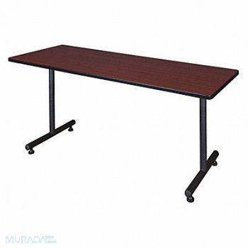 REGENCY Training Table 72inW Mahogany Adjst Hght, 38HU87