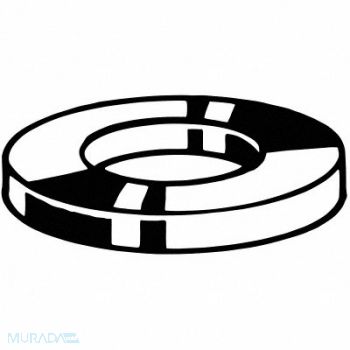 GRAINGER APPROVED Flat Washer 316 SS M10 18x1.6mm 100PK, 54FV17