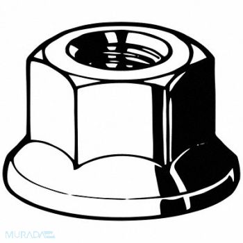 GRAINGER APPROVED Locknut 5/16 -18 Znc Stl 0.5 1800PK, 42JR18