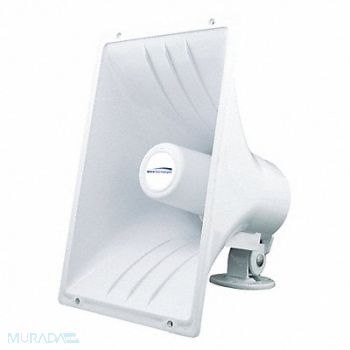 SPECO TECHNOLOGIES PA Weatherproof Speaker Horn 40W ABS, 38L979